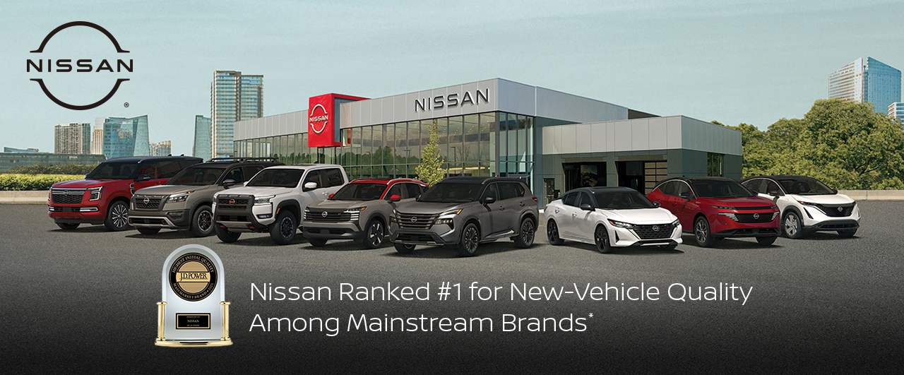 Nissan ranked #1 for new-vehicle quality among mainstream brands.
